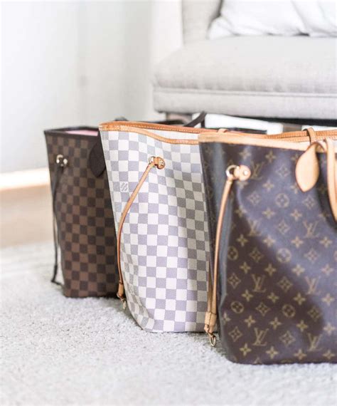 lv neverfull vs|cheap Neverfull Lv tote bag.